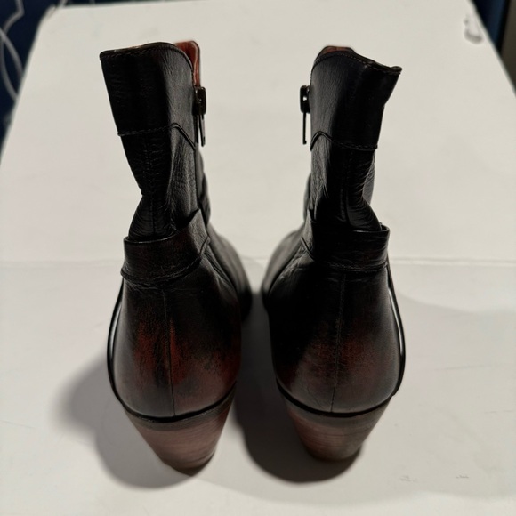 Stacy Adams Harness Contrasting Pattern Ankle Boots Size 8 - Picture 13 of 13